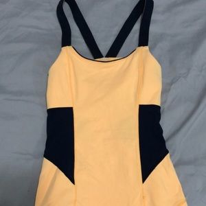 Lululemon workout crisscross back tank